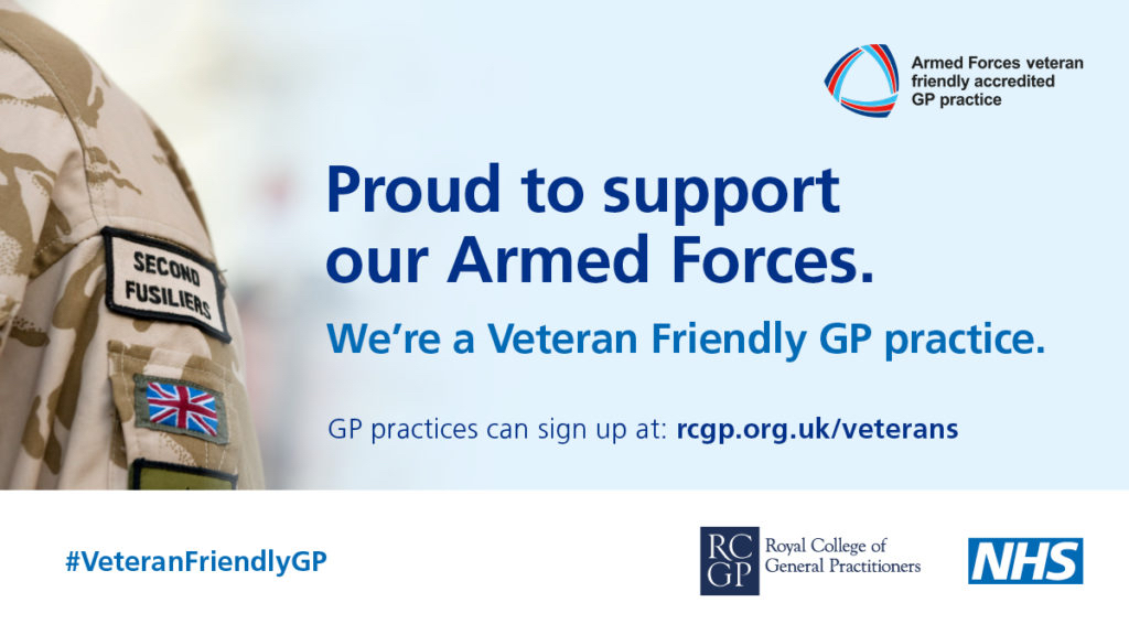 Proud to support our armed forces