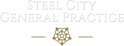 Steel City General Practice logo and homepage link